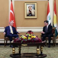 Cumhurbaşkanı Erdoğan'ın IKBY Başkanı Barzani ile Erbil'de Yaptığı Görüşme