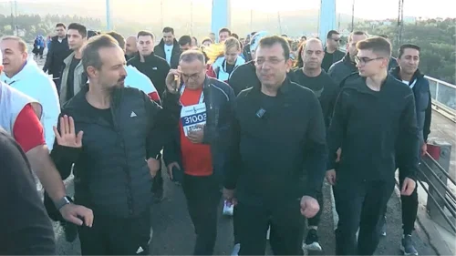 İstanbul Maratonu'na Katılan İmamoğlu'na Soruldu: Kılıçdaroğlu'ndan Helallik İsteyecek Misiniz?