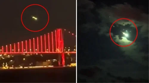İstanbul ve Ankara Semalarında Gök Taşı Görüntülendi